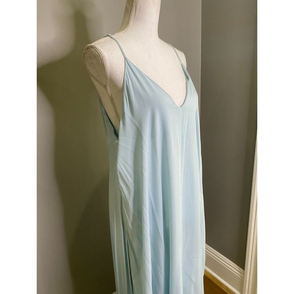 Indah Rain Simple Spaghetti Strap Maxi Dress in Ice Size M/L - Picture 6 of 10